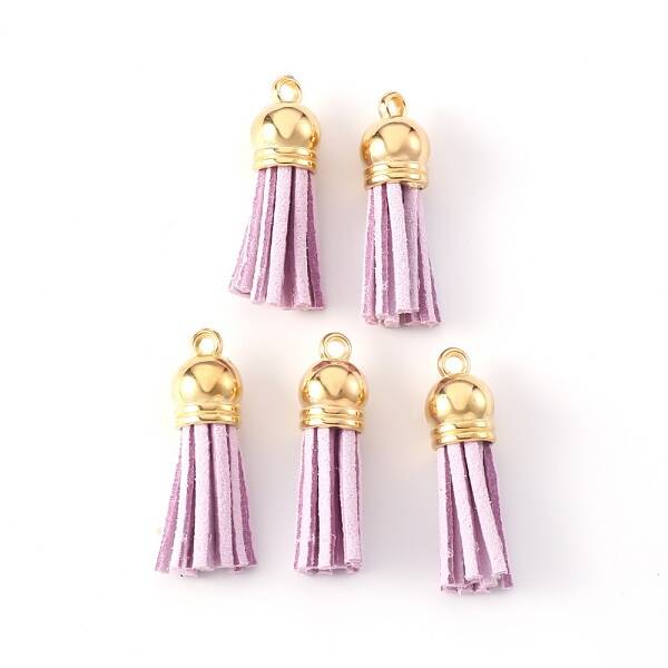 Faux Suede Tassel Pendant Decorations