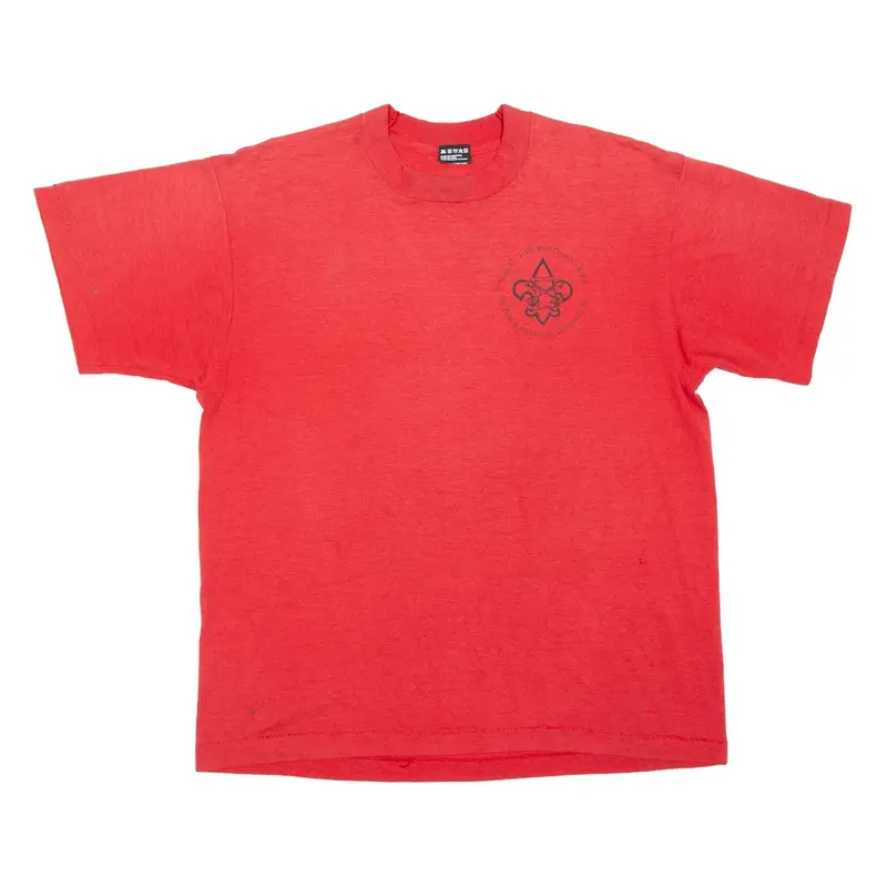 BEST Mens T-Shirt Red L