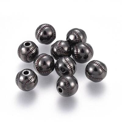 Brass Enamel Beads