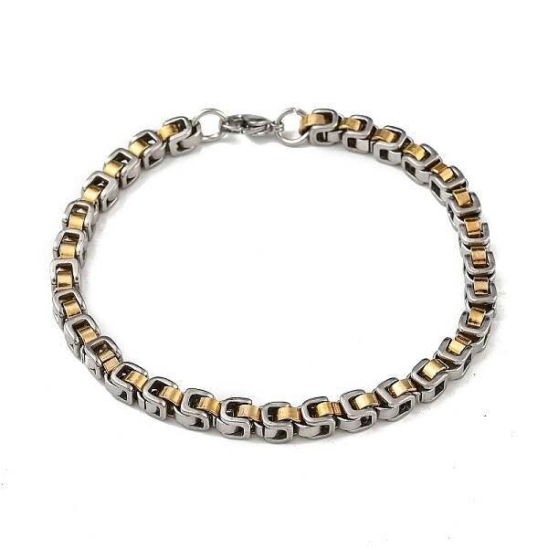 PVD Vacuum Plating 201 Stainless Steel Chain Bracelets