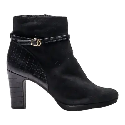 TAMARIS Ankle Boots Black Synthetic Womens UK 9