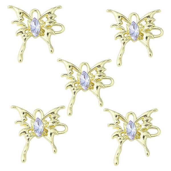 Rack Plating Alloy Connector Charms