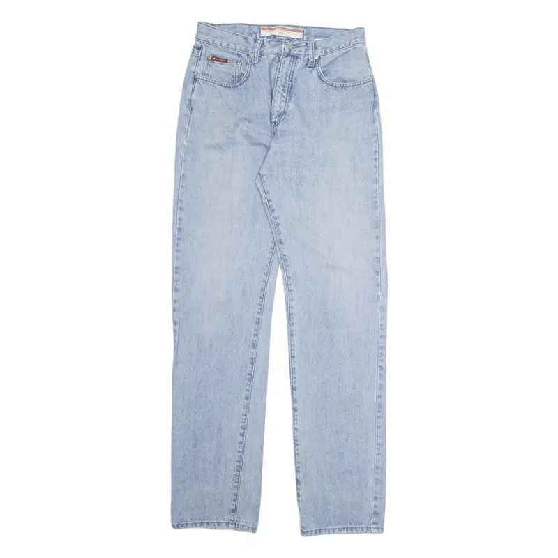 LEE Womens Jeans Blue Regular Straight W30 L34