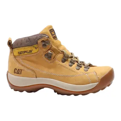 CATERPILLAR Hiking Boots Brown Leather Womens UK 5