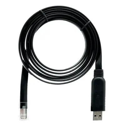 CAB-CONSOLE-URJ45-1M8 QNAP 5.9-inch USB-A to RJ45 Console Cable
