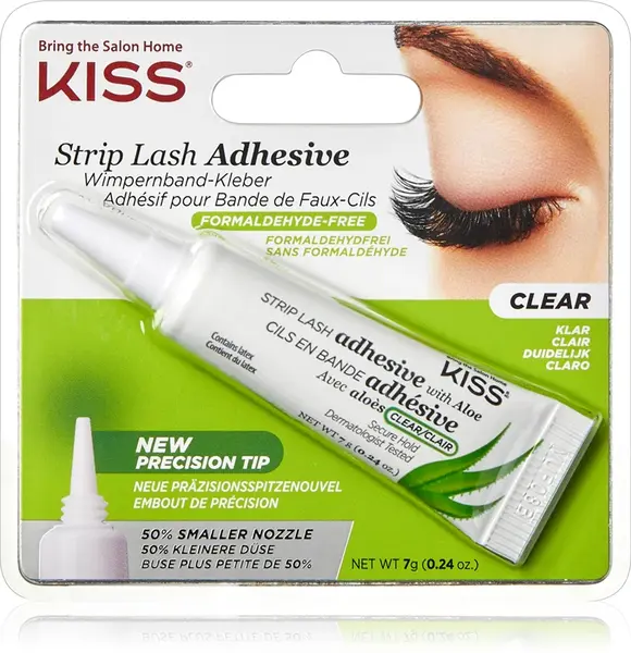 KISS EverEz Aloe Vera Clear Eyelash Glue 7g