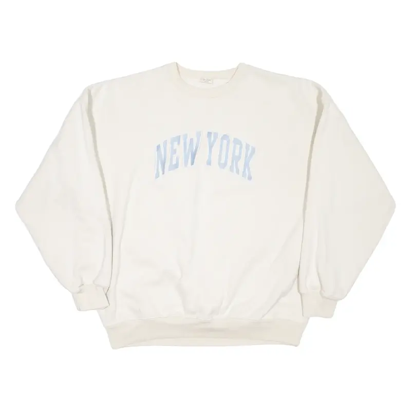 JOHN GALT New York Mens Sweatshirt Cream USA XL
