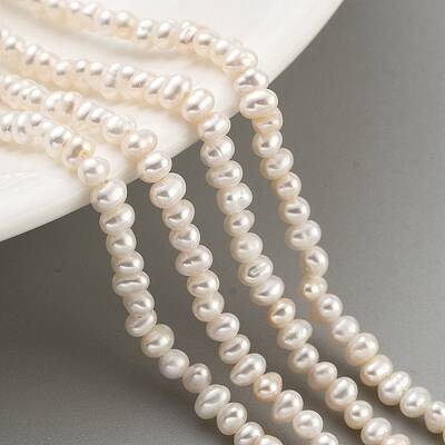 Natural Cultured Freshwater Pearl Beads Strands