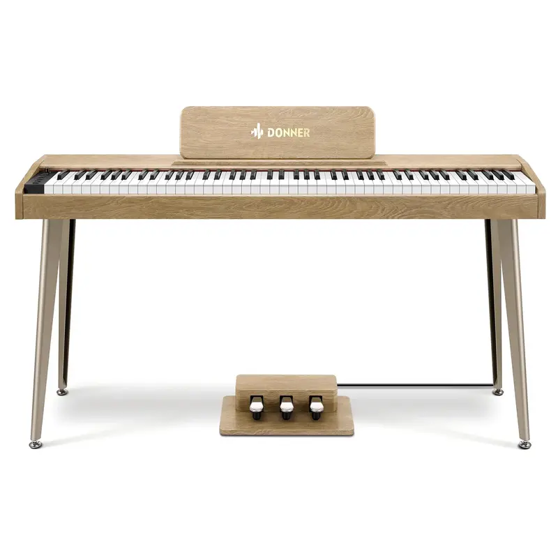 Donner DDP-60 Semi-Weighted Digital Piano - Natural / Piano