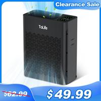 ToLife K2 Air Purifier – HEPA Power for 1095 Ft² Rooms | Auto Mode, PM2.5 Display & Timer | Fights Smoke, Pollen & Allerge...