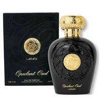 Lattafa Opulent Oud for Unisex Eau de Parfum Spray, 3.4 Ounce