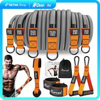 Resistance Bands, 300lbs 360lbs Heavy Exercise Bands with Handles, Workout Bands for Men, Fitness Bands for Working Out, Weig...