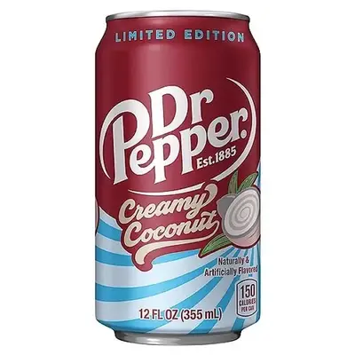 Dr.Pepper Creamy Coconut 12oz (3 cans)
