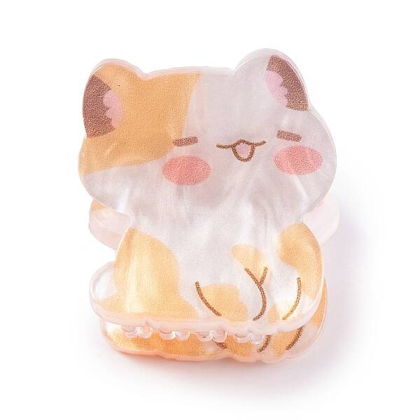 Cute Mini Animal Acrylic Claw Hair Clips