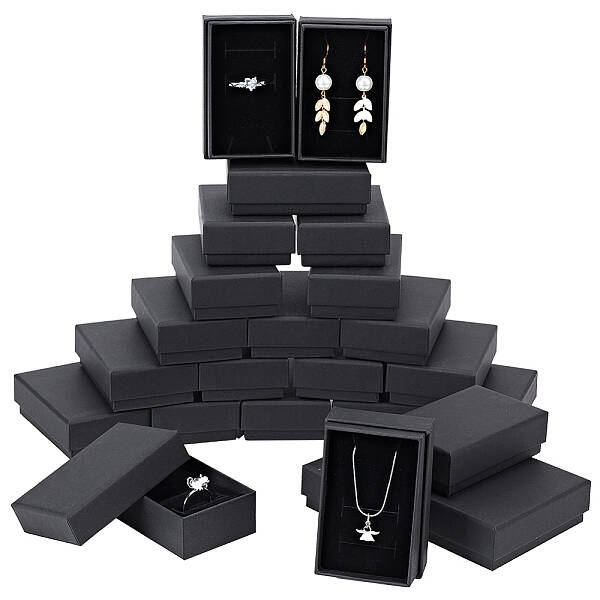 Kraft Paper Cardboard Jewelry Boxes