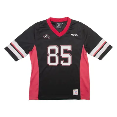 NCAA Georgia Bulldogs Boys Jersey Black V-Neck 10-11Y
