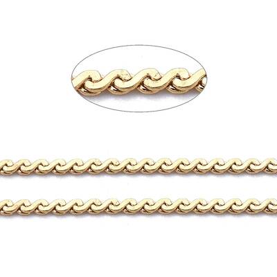 3.28 Feet 304 Stainless Steel Serpentine Chains