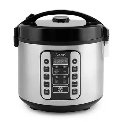 Aroma 20-Cup (Cooked) Digital Cool-Touch Rice Cooker and Food Steamer