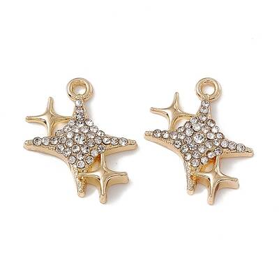 Alloy Crystal Rhinestone Pendants
