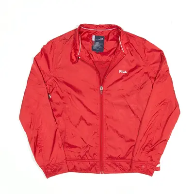 FILA Jacket Red Lightweight Shell Boys M