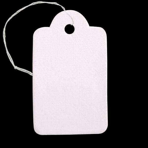 Rectangle Blank Hang tag