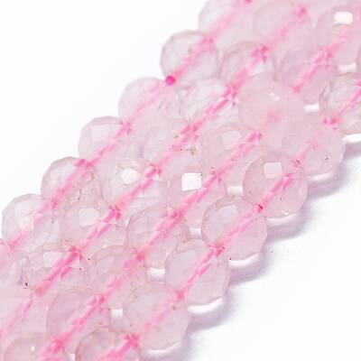 Natural Rose Quartz Beads Strands