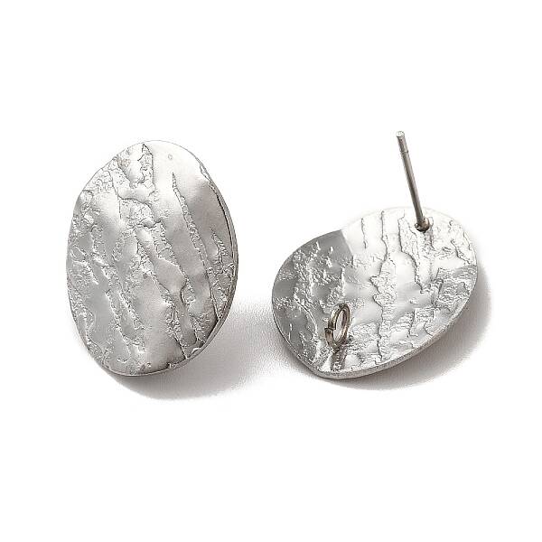 Non-Tarnish 304 Stainless Steel Stud Earrings Findings