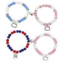 Spider Friendship Bracelet Magnetic Couple Relationship Distance Bracelet Cosplay Costume Accessory Pink Best Friend Distance...