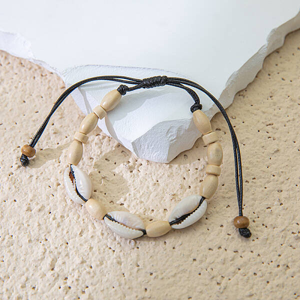 Bohemian Shell Braided Beaded Bracelets