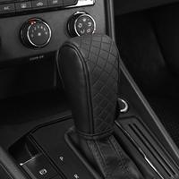 PU Leather Car Shift Cover, Non-slip Car Gear Shift Protective Cover, Car Interior Accessories, Decor