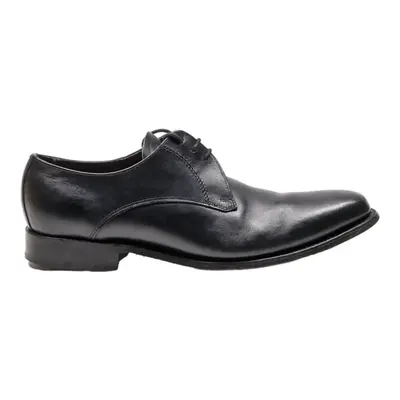 BARKER Derby Shoes Black Leather Mens UK 12