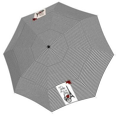 Doppler Magic Fiber Women's Folding Umbrella Take Me To Paris