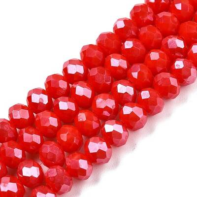 Electroplate Glass Beads Strands