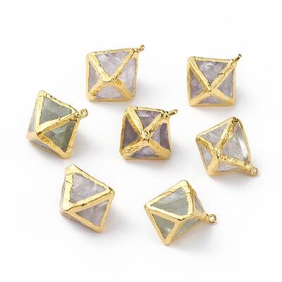 Natural Fluorite Pendants