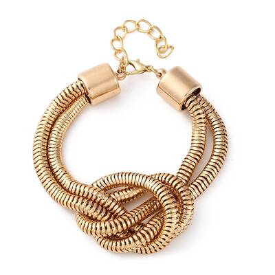 Iron Shake Chain Knotted Bracelets for Women