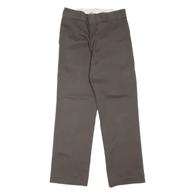 DICKIES 874 Workwear Mens Trousers Grey Regular Straight W29 L32