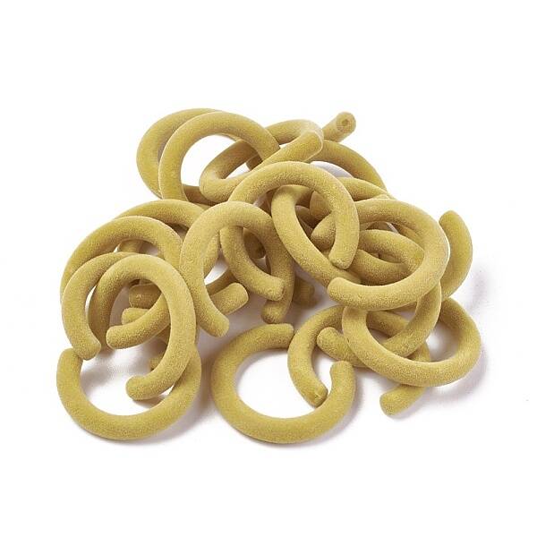 Flocky Acrylic Beads