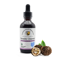 Parasite Cleanse Natural Detox Supplement - Organic Healthcare Edible Fitness Optimum with Wormwood, Black Walnut Hull & Alco...