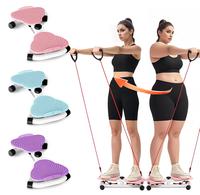 Waist Twister Ab Machine with 300 lbs Weight Capacity Anti-slip twist board Noiseless Home Gym Exercise Equipment for Women M...