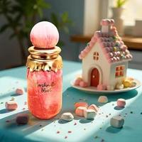 Marshmallow Blush EDP - Decadent Marshmallow & Strawberry Gourmand Long Lasting Sweet Perfume for Her 3.4 Oz 100ml