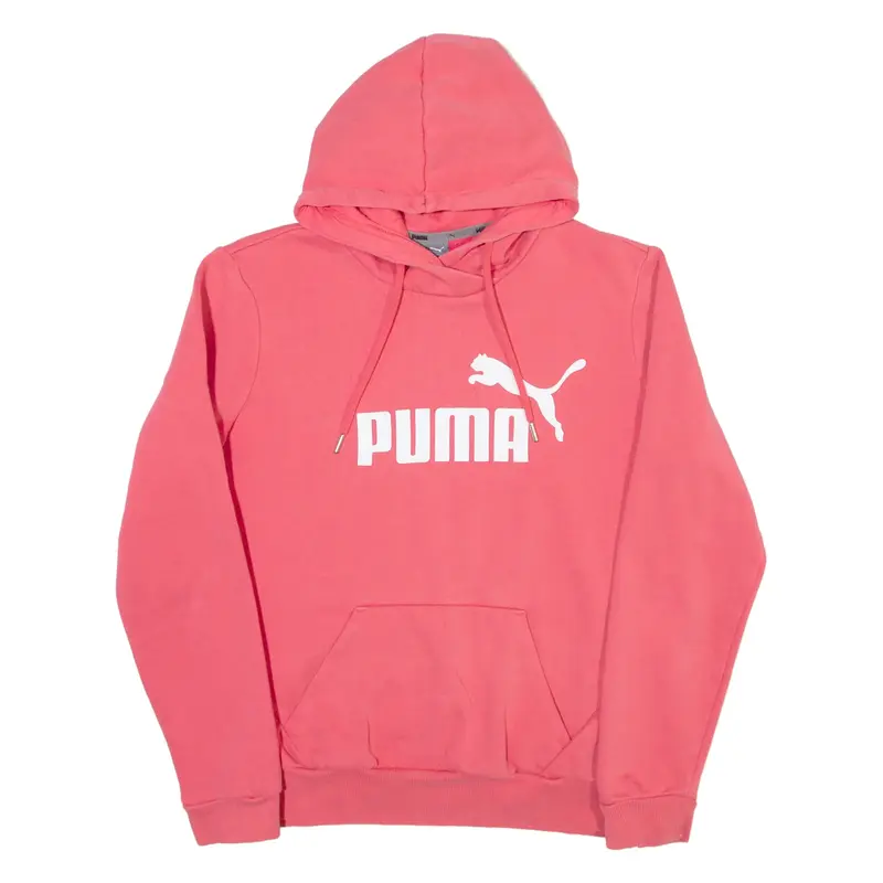 PUMA Womens Pink Hoodie UK 12
