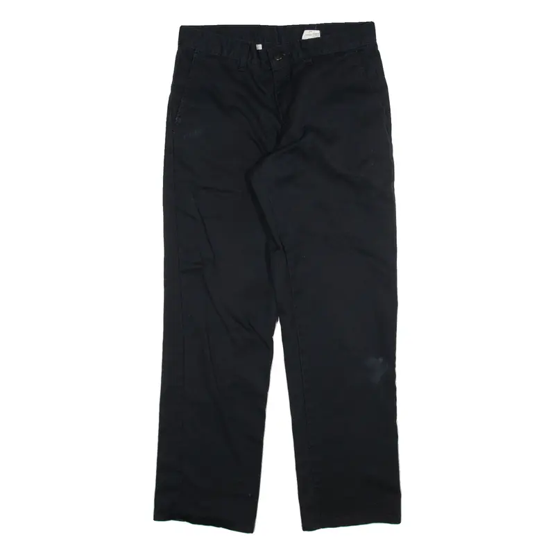 DICKIES Mens Trousers Black Regular Straight W30 L30
