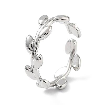 Brass Open Cuff Rings for Women
