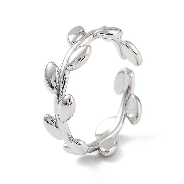 Brass Open Cuff Rings for Women