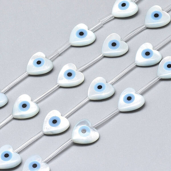 Natural White Shell Mother of Pearl Shell Beads