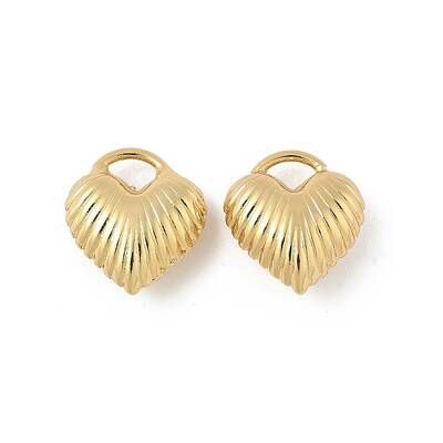 Heart Brass Pendants