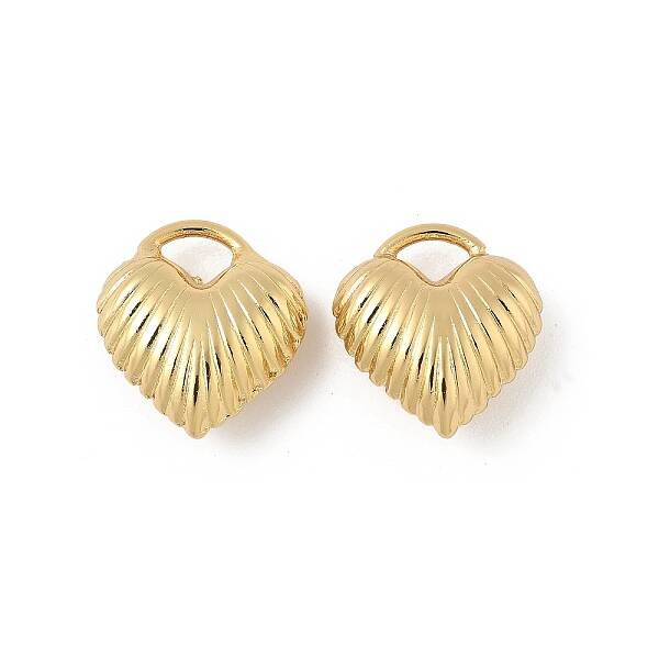 Heart Brass Pendants