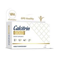 Calcitrin GOLD - Bones and joints Healthcare Fitness Supplement Edible Dietary Calcium Vitamin Tablet Magnesium Bathroom oil ...