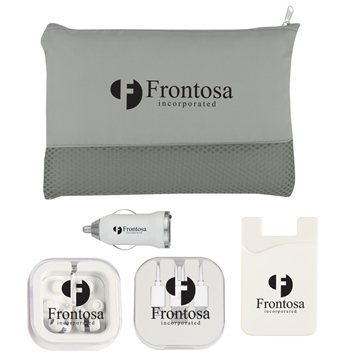 50 Custom On-The-Go Tech Essentials Kits - Multi-Device Charging