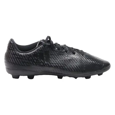 ADIDAS Low Top Trainers Black Synthetic Boys UK 5